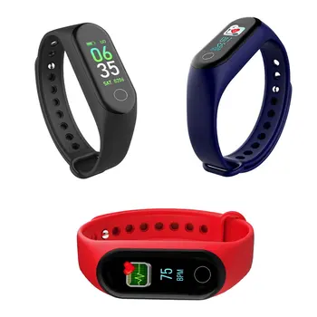 G3 Smart Band Zapestnica Barvni Zaslon Monitor Srčnega utripa, SMS Klicev Opomnik Nepremočljiva Fitnes Tracker Pedometer Šport Manžeta - 