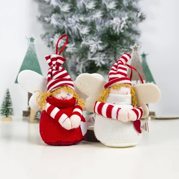 Božično Dekoracijo Srčkan Lutka Božič Obesek Spusti Okraski Božič Drevo Počitnice Viseči Okraski Darilo - 