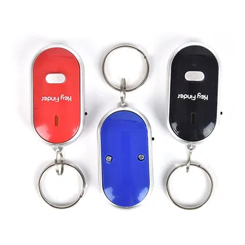 Smart Keyring Piščalka Keychain Tracker Anti-Izgubil Finder Zvočni Nadzor LED Ključ - 