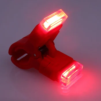 1Pc Kolo Rep Svetlobe USB Polnjenje Kolesa Opozorilo Rep luči za Noč Varno Vožnjo ASD88 - 