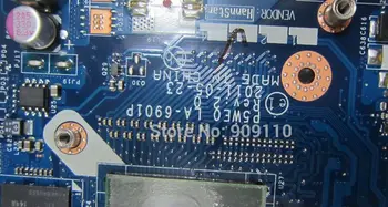 Štiri sourare za ne-integriranih 4 ČIPOV za ACER aspire 5750 prenosni računalnik z matično ploščo NBRXK11001 LA-6901P mainboard celoten test - 