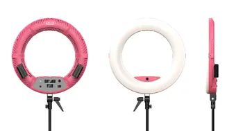 Roza FD-480II LED Obroč lučka Luč Make up sefie obroč svetilka, komplet + lignt stojalo + torba + baterije CD50 - 