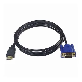 1 M HDMI in združljiv Kabel HDMI Na VGA 1080P HD Z Avdio Kabel HDMI NA VGA Kabel dropshipping - 