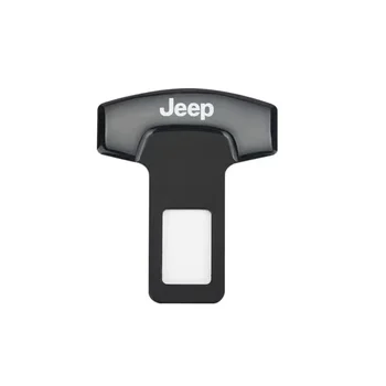 1pcs Avtomobilski Varnostni Pas varnostnega Pasu Kritje Vozila Sponke Sponko varnostnega pasu Posnetek Za Jeep Cherokee Kompas Patriot Renegade Rubikon Wrangl - 