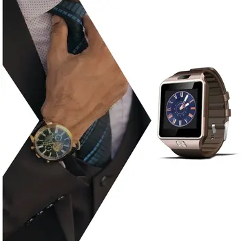 Smartwatch Smart Gledanje Digitalnih Moški Gledajo Za iPhone, Samsung Android Mobilni Telefon Bluetooth KARTICA Fotoaparat PK iwo 8 watch - 
