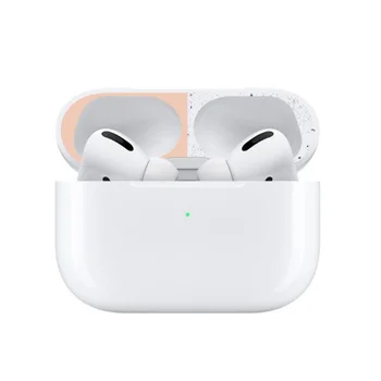 Kovinski Prah Stražar Nalepke Primeru za Apple Airpods Pro Slušalke Kritje za AirPods 3 Slušalke Polnjenje Box Dodatki Kovinski Prah - 