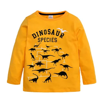Otroška Oblačila Novih Otroci Dečke Dolg Rokav T-majice Dinozaver Otroška Oblačila Malčka Dekle Zimska Oblačila - 