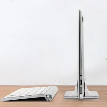 Aluminij Zlitine Nastavljiv Navpično Laptop Stojala Za Hlajenje, Shranjevanje Nosilec Za MacBook Desk Navpično Laptop Stojalo Držalo Za Prenosnik - 