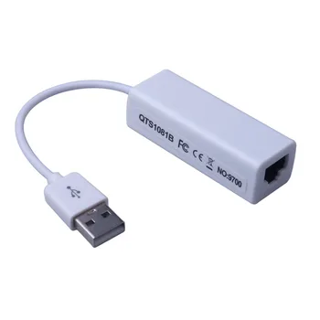 USB Ethernet Adapter Usb 2.0 Network Card USB na Internetu RJ45 Lan 10Mbps za Mac OS Android Tablet LapPC Windows 7 8 10 - 