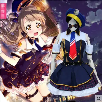 Ljubezen živi ! Anime COSPLAY Kotori Minami COS Halloween Party cosplay Policewoman strokovno mornarice kostum - 