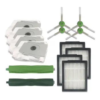Sesalnik HEPA Filtri Zeleni Strani Valjčne Krtače za Zamenjave Set Za iRobot Roomba i7 E5 E6 - 