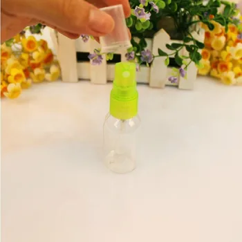 Mala zalivanje steklenico toner kozmetični prozorno plastično spray steklenico ~30ml stekleničko - 