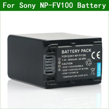 NP-FV100 NP FV100 NPFV100 Digitalne Kamere, Baterija + Polnilec za Sony HDR CX210 CX625 CX230 CX290 CX675 CX390 CX455 CX300 - 