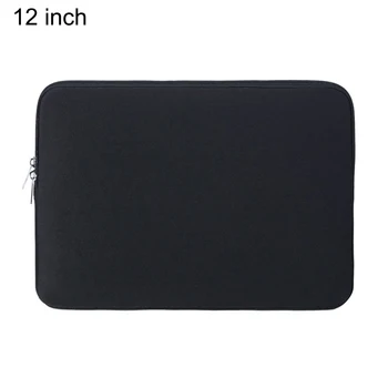 Laptop Rokav Mehko Zadrga Vrečka 12 13 14 15 15.6 inch Vrečko Primeru Kritje za MacBook Air Pro Ultrabook Prenosnik Tablet - 