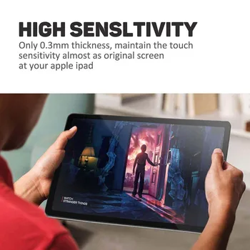 Screen Protector za HP 8 G2 Tablet, Kaljeno Steklo 9H Premije, Odporno na Praske, Anti-fingerprint HD Jasno Filma Pokrov - 