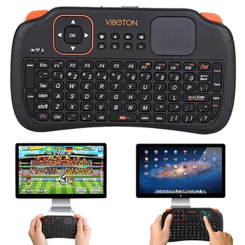 Mini 2.4 G Wireless Mouse Multimedias igre PC, Smart TV Zraka Miško, Tipkovnico Daljinskega upravljalnika - 