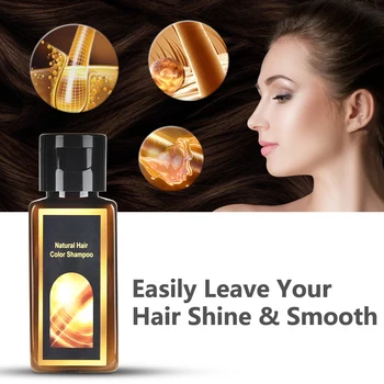 Proti Izpadanju Las Šampon Za Zdravljenje Rast Las, Povečanje Naravnih Polygonum Multiflorum Nemoteno Hranljiv Šampon - 