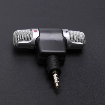 Prinaša dobička Kovinski Mikrofon 3.5 mm Jack Lavalier pritrjevalni Mikrofon Mini Audio Mikrofon Za Govor Leture Mobilni Telefon Mikrofon - 