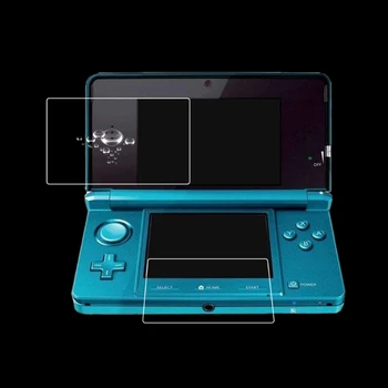 HD Jasno Filma Zgornji+Spodnji LCD Screen Protector Za Nov Nintendo 3DSLL/XL Konzoli - 