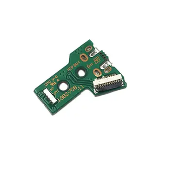 Za SONY PS4 Krmilnik Polnjenja s kablom USB Vrata Vtičnico Odbor JDS-055 Ročico polnjenja vtičnice, stikala za vklop 12PIN kabel Modula za PS4 - 