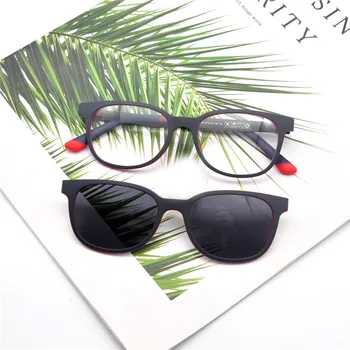 KANDREA Ženske Magnetni Posnetek sončna Očala UV400 Visoke Kakovosti Ženska Očala Letnik Ovalne sončna Očala Luksuzni Vožnje Odtenek za Moške - 
