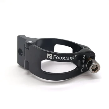 Fouriers FD-strojev za avtomatsko obdelavo podatkov-318 Kolo 31.8 mm Naprej Shift Aluminijevih zlitin Visoke Trdnosti, Sprednji Menjalnik Objemka Izposoja Ravno Zaklepanje - 