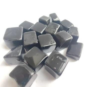 Naravni Obsidian Kocka Kvarčni Kristal, Kamen Zdravljenja Kristalno Odpravljati Negativne Energije Gemstone Kocka Naravne Mineralne - 