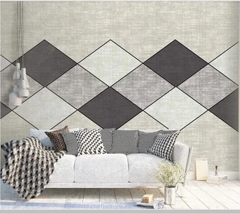 De Papel pared Skandinavski slog sodobnega abstraktnega geometrijski 3d ozadje,dnevna soba, TV steno spalnica steno papirjev doma dekor zidana - 