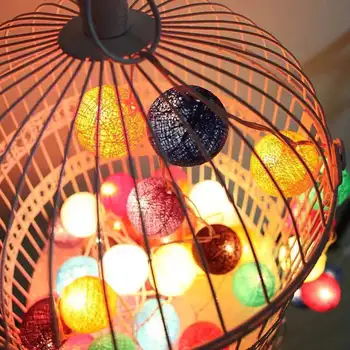 Tajska Lantern festival luč, svetilka niz Poroko Božično drevo spalnica dekorativne svetilke 20light žogo 3m - 