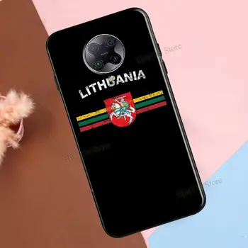 Moda Litva Zastavo Primeru Za Xiaomi Mi Opomba 10 Lite Pro Mi 9 9T Pro Mi 10 Ultra A3 Mi POCO F2 Pro X3 F1 Pokrov - 