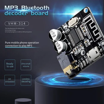 VHM-314 Bluetooth Audio Sprejemnik Odbor Bluetooth 5.0 Mp3 Lossless Dekoder Vozilu Brezžične Stereo Glasbe Modul 10Pcs - 