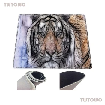 Živali Tiger Velik Igralec Big Mouse Pad Mat Računalnik Miši blazine XL XXL L M Tipkovnico Desk Mat - 