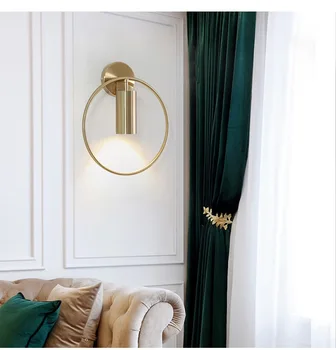 Nordice postelja stenska svetilka nordijska dekoracijo doma kristalno steno rov razsvetljavo kristalno lesa postelji jedilnico, hodnik, stenske svetilke - 