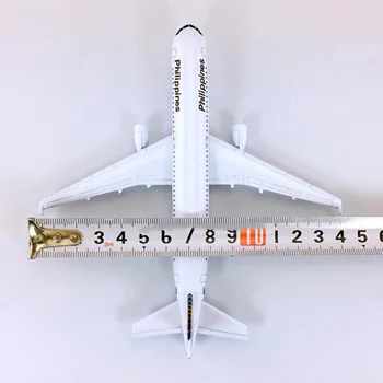 1/400 Vroče prodaje Zraka Filipini letalo Airbus320-200 model z osnovo 16 CM zlitine letalo letalo zbirateljske zaslon igrača collecti - 