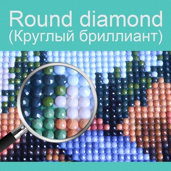 Celoten Kvadratni Krog Sveder Diamantni Slikarstvo Pav Cvet Navzkrižno Šiv Diamond Vezenje Pokrajino Beaded Diamond Umetnosti Doma Dekor - 