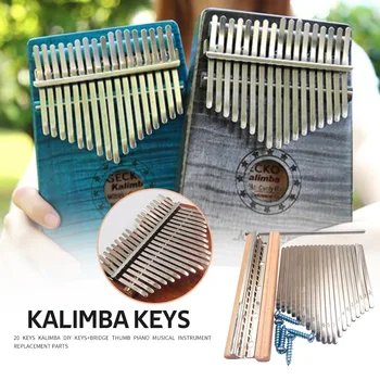 Kalimba DIY Tipke+Prenosni Lahki Prenosni Most Palec Klavirsko Glasbo Elementov Glasbila, Nadomestni Deli - 
