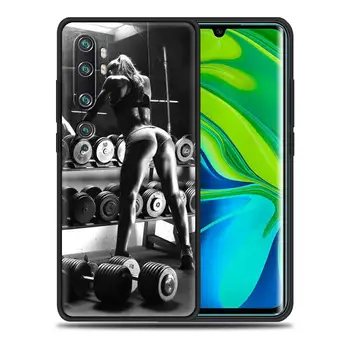 Fitnes, BodyBuilding človek dekleta Primeru Telefon za Xiaomi Mi Poco X3 NFC M3 F1 10T Pro 5G Opomba 10 A2 8 Lite 9T CC9 CC9E Kritje Lupini - 