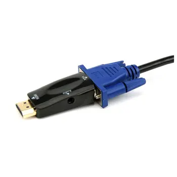 1 M Kabel HDMI HDMI Na VGA 1080P HD Z Avdio Kabel HDMI NA VGA Kabel dropshipping - 