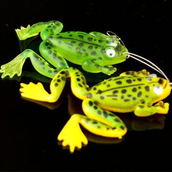 Zeleno anti-visela dnu črno rib, ki je specializirano za ubijanje majhne žabe Thunder žaba (anti-visela visi travo kljuke) način sub-vabe - 