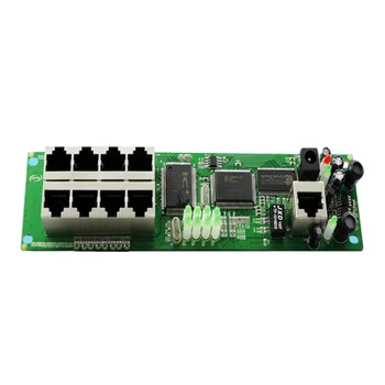 Mini usmerjevalnik OEM proizvajalec neposredno prodajajo poceni žično distribucijo polje 8-portni usmerjevalnik moduli OEM žični usmerjevalnik modul 192.168.0.1 - 
