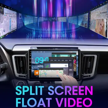 Android 10 2 Din avtoradio Multimedijski Predvajalnik Videa, Za Toyota RAV4 2012-2018 4G+64 G 4G Net+WIFI Avto Predvajanje GPS Navigacija - 