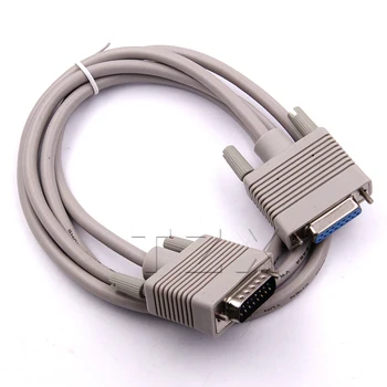 Visoka Kakovost 1pcs DB 15 pin LCD kabel moški-ženska vga kabel za video projektor - 