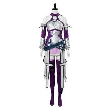 Sword Art Online Cosplay Usodne Bullet Asuna Kostum Za Odrasle Ženske Obleke Popolno Obleko Obleko Halloween Carnival Party Cosplay Kostumi - 