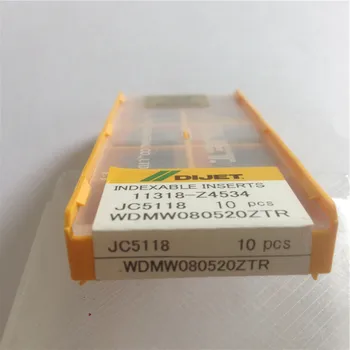 WDMW080520ZTR JC5118/JC8015 DIJET Original karbida vstavite z najboljšo kakovost 10pcs/veliko brezplačna dostava - 