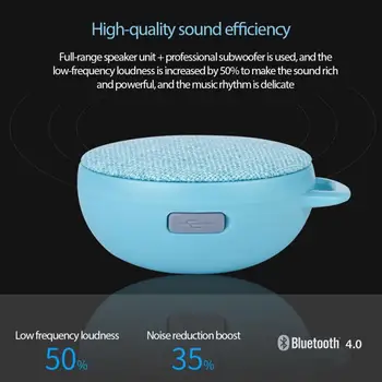 Prenosni Zvočnik Bluetooth Brezžični Glasbeni Zvočnik Športih Na Prostem, Stereo Mini Zvočnik Bluetooth Zvočnik Z Carabiner - 