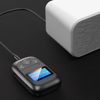 5.0 Bluetooth Adapter za LED Zaslon Brezžični Audio Modri Zob Oddajnik Sprejemnik za PC TV Avto AUX Glasbe Pošiljatelja Adaptador - 