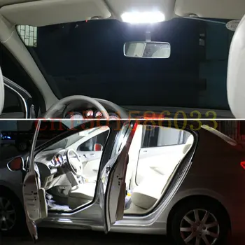 LED Notranjosti Avtomobila Luči Za nissan qashqai splošno soba dome zemljevid branje stopala vrata lučka brez napak 13pc - 