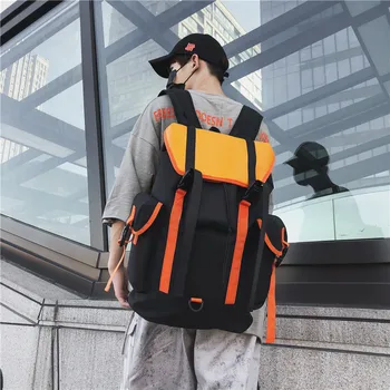 Moški nahrbtnik modni trend, velike zmogljivosti, multi-žep potovanja nahrbtnik high school šoli kampusu 15 računalnik torba - 