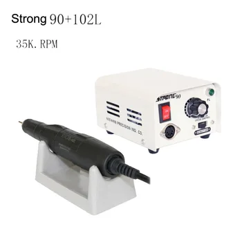 Nakit micromotor za Zobni Laboratorij Micromotor Poliranje nastavite saeshin Strong90 in 102L handpiece - 