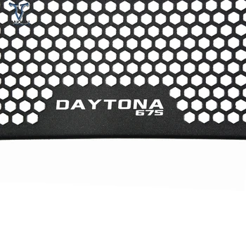 Motoristična Oprema Aluminijasto Masko Hladilnika Straže Kritje Za Triumph Daytona 675 Radiator Stražar 2013 2016 2017 - 